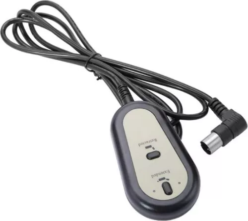 Inhoud van - Bedieningselementen voor relaxfauteuils met liftfunctie, elektrische afstandsbediening met 2 knoppen, handschakelaar - Bedieningselementen voor elektrische fauteuils en relaxstoelen met liftfunctie.