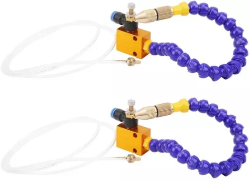 2 Stuks Mist Koelvloeistof Smering Sproeisysteem voor 8mm Luchtleiding CNC Draaibank Frezen Boor