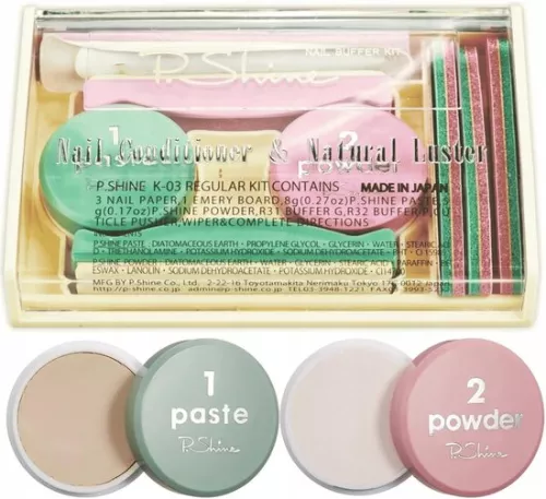 merkloos Professionele Japanse manicureset voor nagelverzorging en -reparatie met handleiding. (6154107846857)