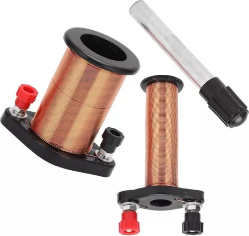 Elektromagnetische inductiespoel experimentinstrument - lichtgewicht draagbaar - natuurkunde-experiment - middelbare school - natuurkundeonderwijs.