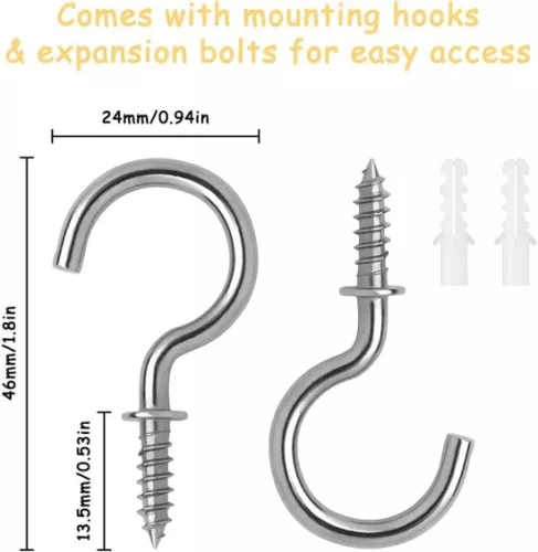 merkloos Set van 2 gordijnbanden - 60 cm gordijnkoord met gesp - handgeweven gordijnbanden - gedraaide gordijnbanden - met haken - geschikt voor thuis, kantoor, woonkamer en slaapkamer (8410900123730)