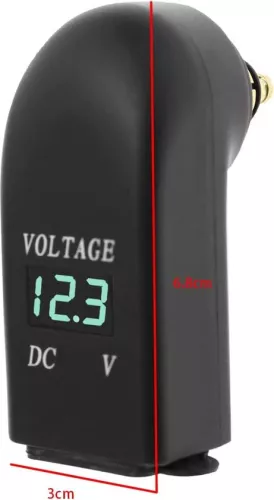 merkloos Vervangende dubbele USB-oplader compatibel met BMW F800GS - F650GS - F700GS - R1200GS - R1200RT - 12V-24V - Waterdicht. (8785300434183)