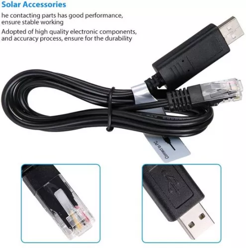 merkloos Inhoud van de CC USB RS485 150U Adapter Seriële Kabel 15 Meter - PC Communicatiekabel met RS485-ondersteuning. (8785310337887)