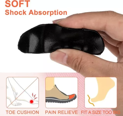 merkloos 3 paar teeninlegzolen - Inlegzolen voor oversized schoenen - Verstelbare schoenpads (8785322927007)