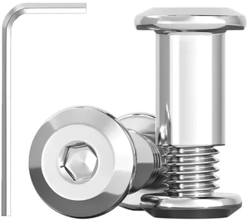 merkloos Verbindingsschroeven M5 x 20 mm - Roestvrij staal - 20 stuks (9508612515420)