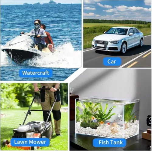 Allecto Plus - Accu-aangedreven elektrische brandstofpomp voor vloeistofoverdracht - 24 liter/min - draagbaar - oliepomp voor benzine - elektrische sifonpomp