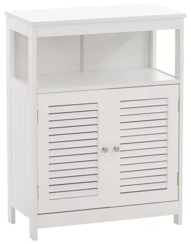 In And OutdoorMatch In And OutdoorMatch wandkast Abigale - ladekast - Dressoir - halmeubel - Wit - 30x60x89cm (65890)
