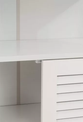 In And OutdoorMatch In And OutdoorMatch wandkast Abigale - ladekast - Dressoir - halmeubel - Wit - 30x60x89cm (65890)