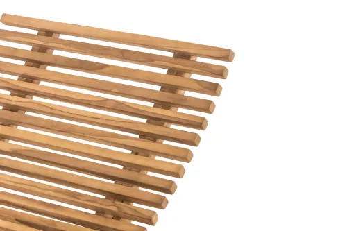 In And OutdoorMatch In And OutdoorMatch Designer ligbank Robert - 200x80cm - Houten bank - Tuinbank - Loungebank buiten - Ligbed (67111)