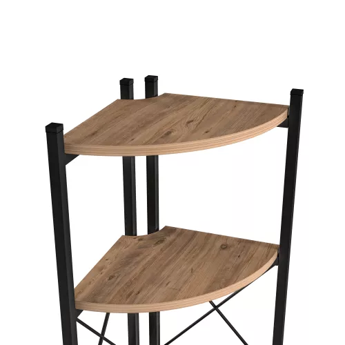 In And OutdoorMatch In And OutdoorMatch Plantenstandaard John - Open Kast - 160x30x30 - Mabelkleurig - Minimalistisch Design (70261)