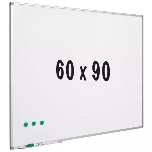 Whiteboard Rivas - Geverfd staal - Wit - 60x90cm