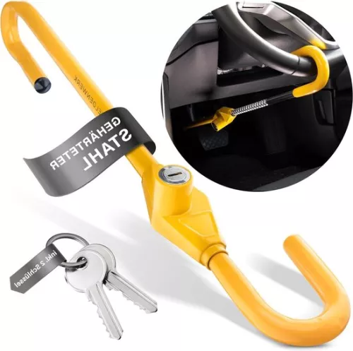 Stuurwielslot voor auto's voor diefstalbeveiliging - Universele stuurwielklem - Beste stuurwielslot voor auto's stuurwielslot