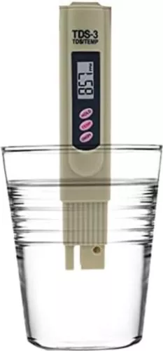 Gratyfied Gratyfied - TDS-meter - TDS-meter voor drinkwater - Digitale pH-meter - Wit (6097430647640)